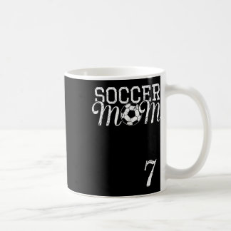 Caneca De Café Camisa de Mãe de Futebol Número 7 Jogador Favorito