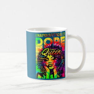 Caneca De Café Camisa de Menina Rainha Negra Afro Sem Desculpas M