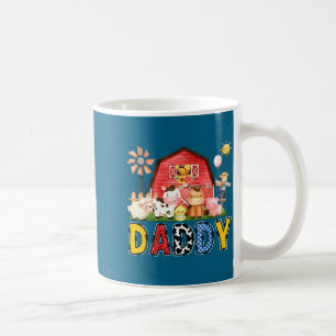 Caneca De Café Camisa de Menino Papai Fazenda Vaca Aniversário Co