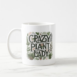 Caneca De Café Camisa De Mistura Tee Tri Da Planta Louca