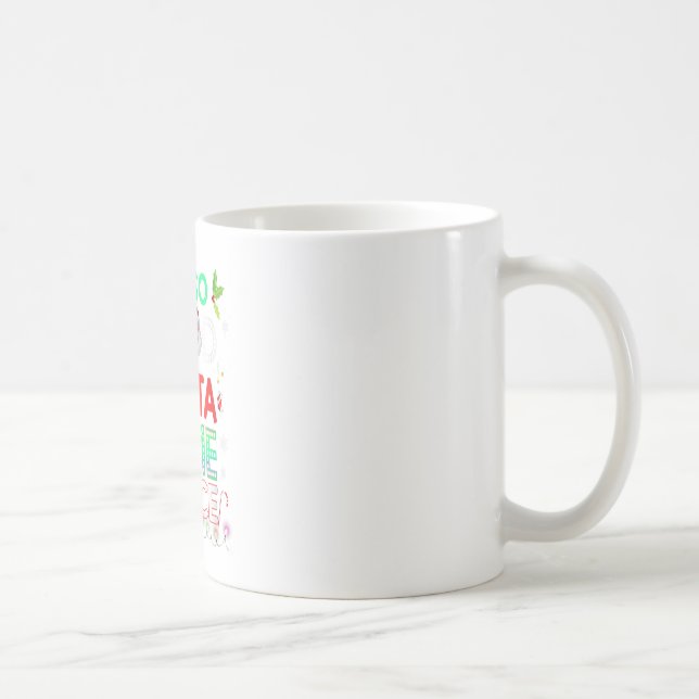 Caneca De Café Camisa De Natal Inadequada Para Mulheres (Direita)