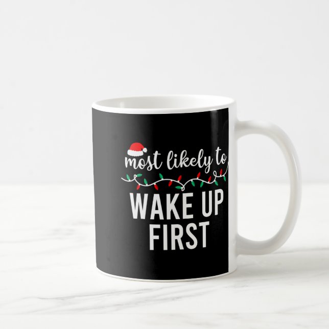 Caneca De Café Camisa de Natal Mais Provável Para Combinar com Fa (Direita)