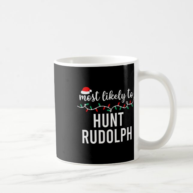 Caneca De Café Camisa de Natal Mais Provável Para Combinar com Fa (Direita)