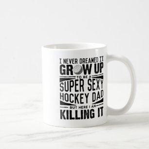 Caneca De Café Camisa de Pai de Hóquei em Campo Homens Jogador de