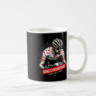 Caneca De Café Camisa de Ponto Polka Rei das Montanhas Ciclismo C