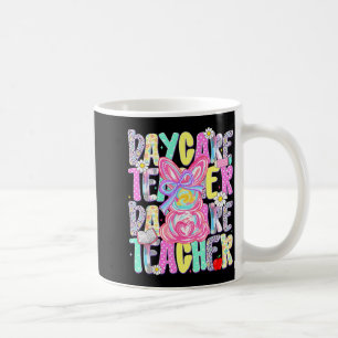 Caneca De Café Camisa de primavera colorida fofa para professora 