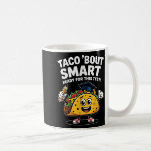 Caneca De Café Camisa de professor no dia de teste Motivacional D