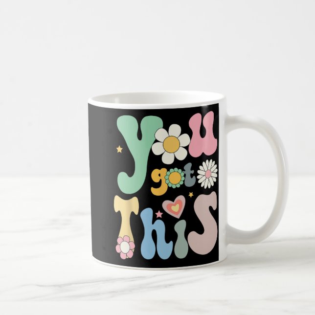 Caneca De Café Camisa De Professora Do Dia Você Tem Presentes Par (Direita)