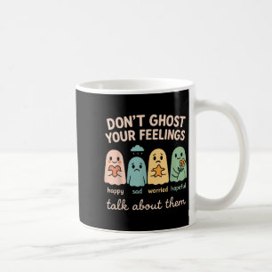 Caneca De Café Camisa de Psicólogo Escolar de Halloween Não Assom