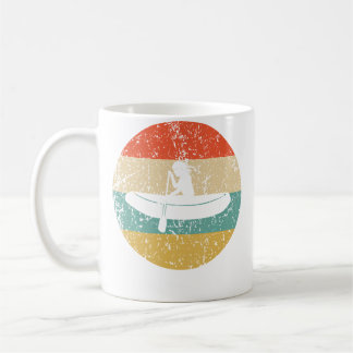 Caneca De Café Camisa de Rafting em Águas Brancas - Rafter Retro