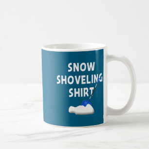 Caneca De Café Camisa de Remoção de Neve Remoção de Neve Inverno