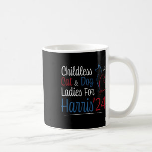 Caneca De Café Camisa De Senhora De Cachorro Para Kamala Harris 2