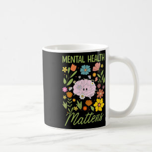 Caneca De Café Camisa de Sensibilização para a Saúde Mental Bóvam