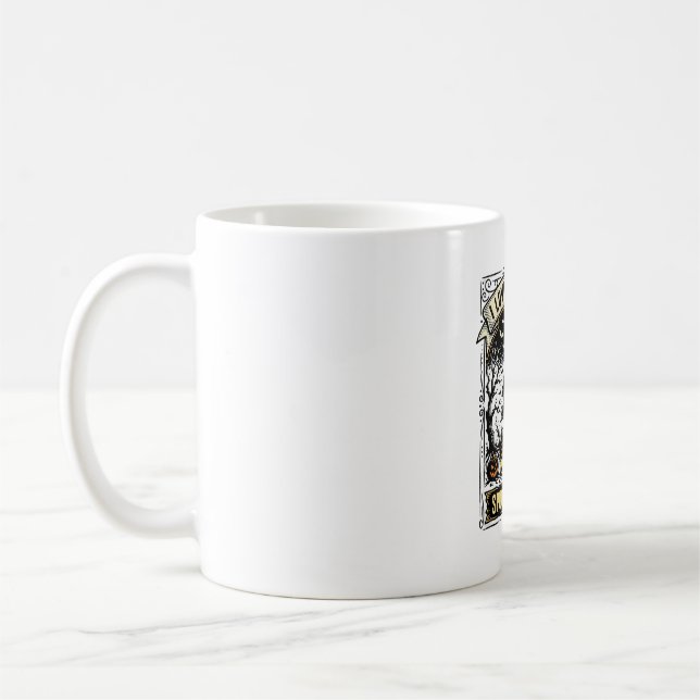 Caneca De Café Camisa de Sentimento de Halloween Casa Assombrada  (Esquerda)