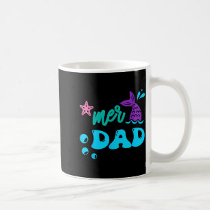 Caneca De Café Camisa de Sereia do Papai Mer Presentes de Família
