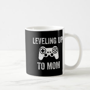 Caneca De Café Camisa de Subir de Nível para Mãe para Mãe Esperan