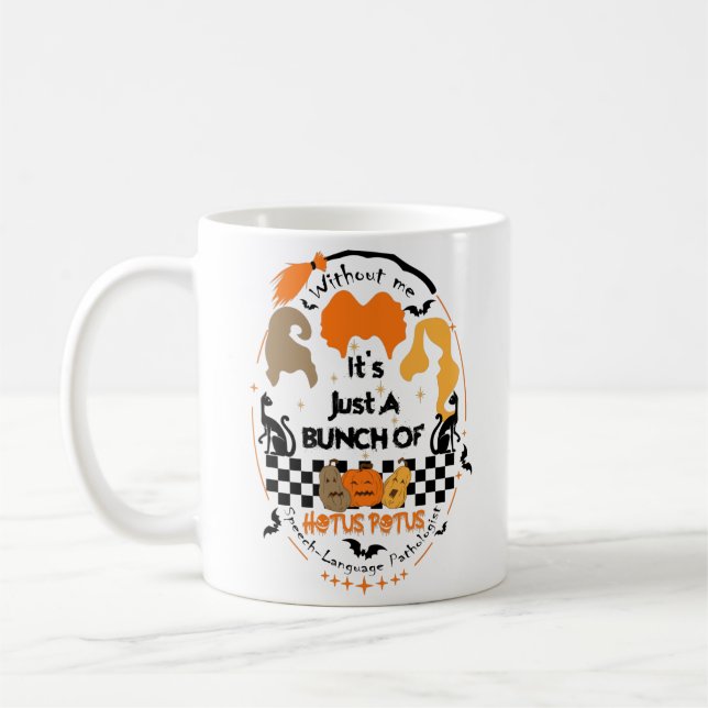 Caneca De Café Camisa de Terapia de Fala, Terapia de Fala (Esquerda)