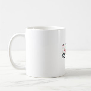 Caneca De Café Camisa de Tipografia do Departamento de Emergência