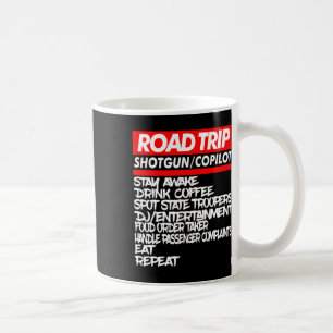 Caneca De Café Camisa De Viagem Da Família Fria Férias Férias Fre