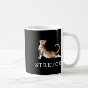 Caneca De Café Camisa de Yoga de Gato Elástico Calmo Lance Fofo I