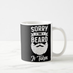 Caneca De Café Camisa Desculpe Esta Barba Está Ocupada Dia Dos Na