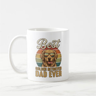 Caneca De Café Camisa Desenho Vintage Pôr do Sol Pai do Golden Re