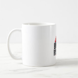 Caneca De Café Camisa Desi de Gravura Vintage Chama da Liberdade