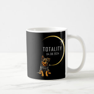 Caneca De Café Camisa Divertida Cachorro Eclipse Solar Total Tota
