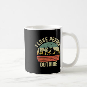 Caneca De Café Camisa Divertida de Acampamento Aventura ao Ar Liv