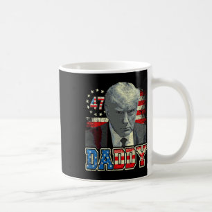 Caneca De Café Camisa Divertida do Papai Trump - Papai Trump Vint