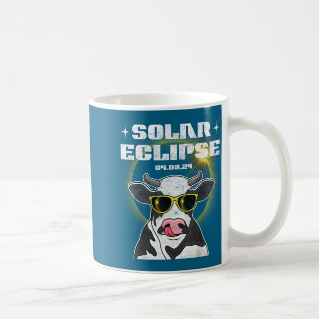 Caneca De Café Camisa Divertida Eclipse América Totalidade Total  (Direita)