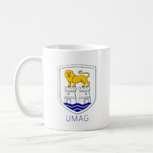 Caneca De Café Camisa do Brasão de Armas de Umag, Croácia