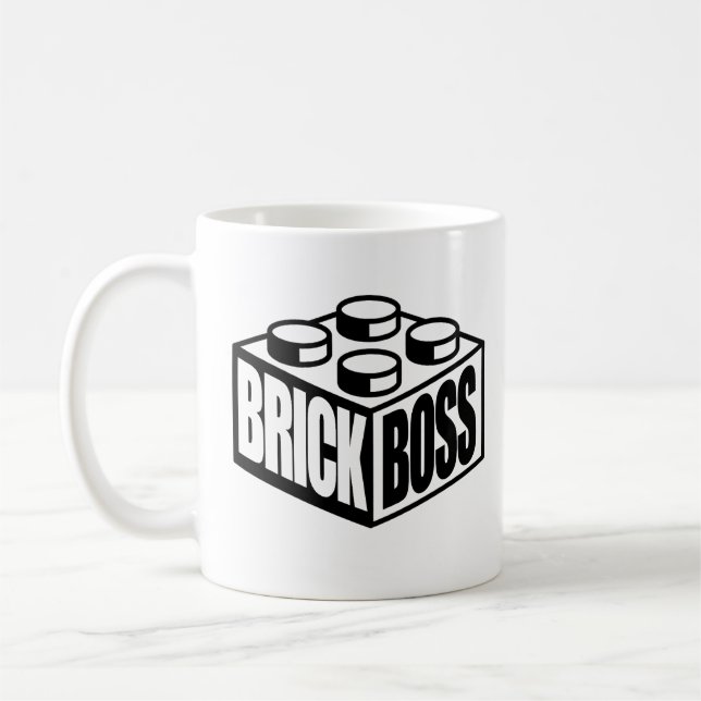 Caneca De Café Camisa do Chefe de Brick (Esquerda)