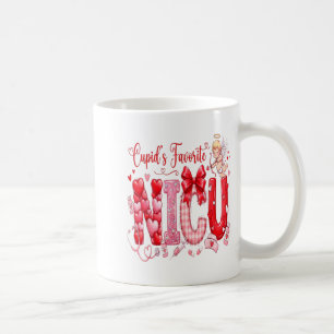 Caneca De Café Camisa do Dia dos Namorados da Enfermeira Favorita