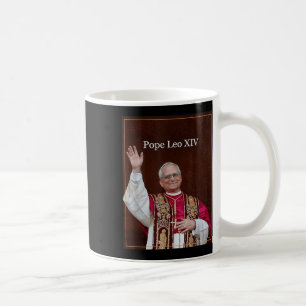 Caneca De Café Camisa do Papa deus abençoe Leo Xiv, Papa Leo Xiv
