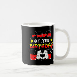 Caneca De Café Camisa do Papai do Menino que Faz Aniversário Comb