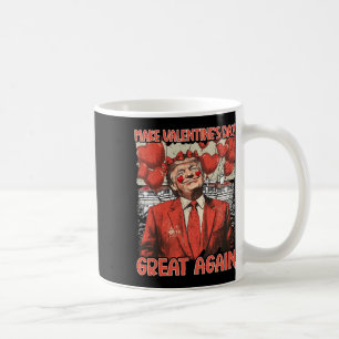 Caneca De Café Camisa do Trump Dia dos Namorados Faça o Dia dos N