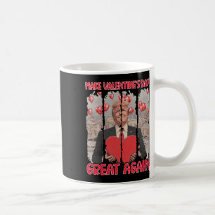 Caneca De Café Camisa do Trump para o Dia dos Namorados Faça o Di