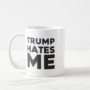 Caneca De Café Camisa do Trump - Trump Me Odeia