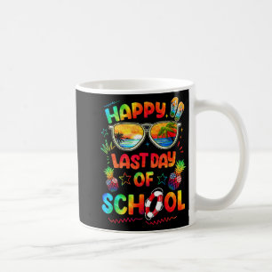 Caneca De Café Camisa do Último Dia de Aula Professores Fim de An