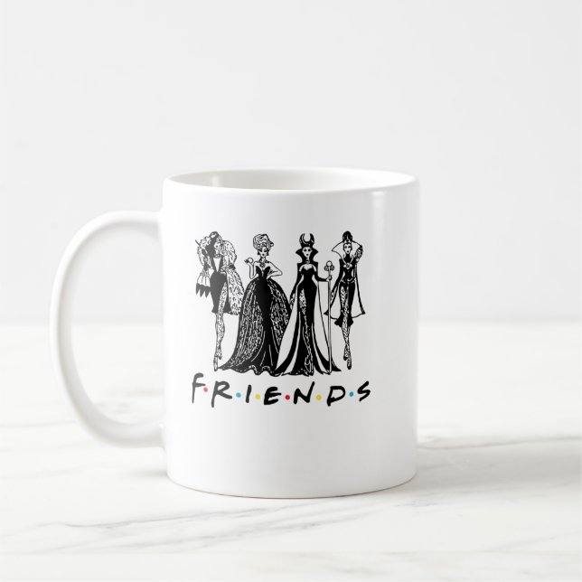 Caneca De Café Camisa dos Amigos Vogue Villains (Esquerda)