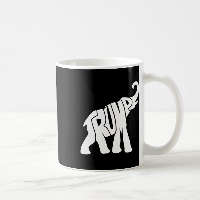 Caneca De Café Camisa Elefante Republicana Trump Para Apoiantes (Direita)