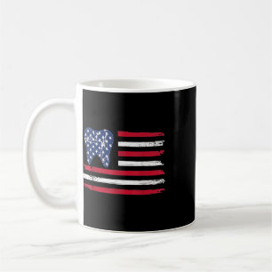 Caneca De Café Camisa engraçada 4 de julho Odontologia Dentista D
