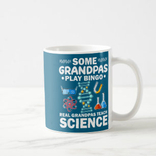 Caneca De Café Camisa Engraçada Avôs de Verdade Ensinam Ciência N