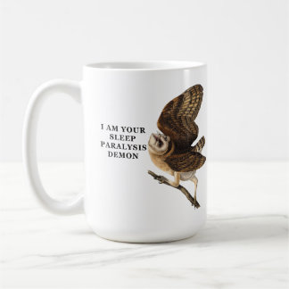 Caneca De Café Camisa engraçada da Coruja-das-torres