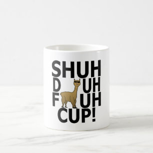 Caneca De Café Camisa engraçada das citações da alpaca do copo