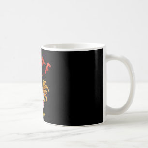 Caneca De Café Camisa engraçada de frango F-caw-f, Camisas de mem