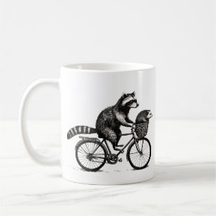 Caneca De Café Camisa engraçada de Guaxinim e Gambá Meme - Presen