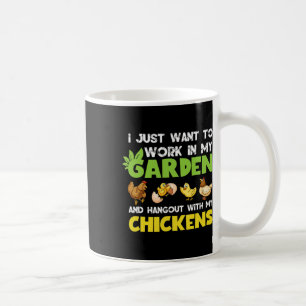 Caneca De Café Camisa engraçada de jardinagem para homens e mulhe