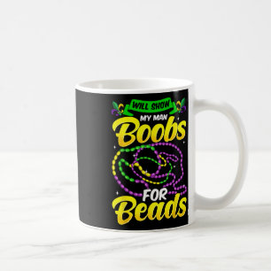 Caneca De Café Camisa engraçada de Mardi Gras para homens